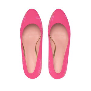 GreenLiving4Life Natural Beauty Pink High Heels - GreenLiving4Life