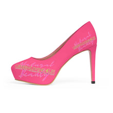 Load image into Gallery viewer, GreenLiving4Life Natural Beauty Pink High Heels - GreenLiving4Life