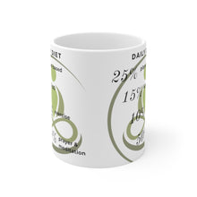 Load image into Gallery viewer, GreenLiving4Life &quot;Daily Diet&quot; Mug 11oz - GreenLiving4Life