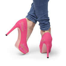 Load image into Gallery viewer, GreenLiving4Life Natural Beauty Pink High Heels - GreenLiving4Life