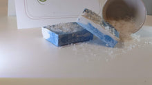 Load image into Gallery viewer, Winter Wonderland Salt Soap Bar-Scented Cold Processed - GreenLiving4Life
